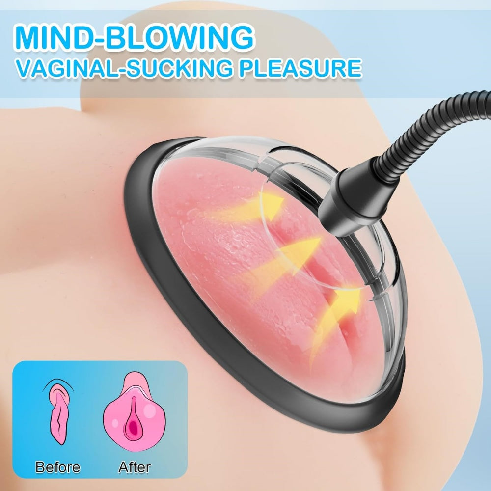 Loveangels 3 in 1 Suction Pussy And Nipple Pump