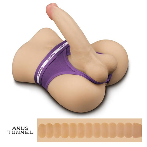 Lovetoy Streetgirls #15 Masturbator Doll With Bendable Dildo