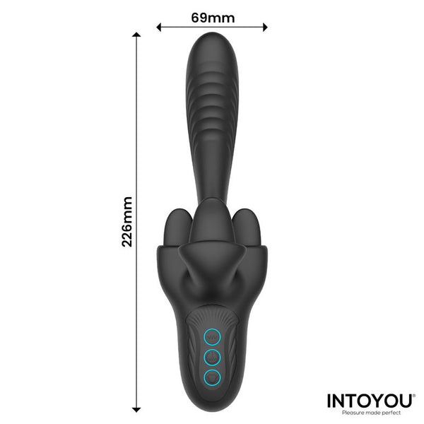 Into You Triton Triple Licking Tongue Vibrator