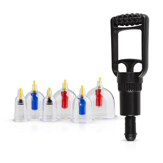 Easytoys 6 Piece Cupping Set with Trigger Handle