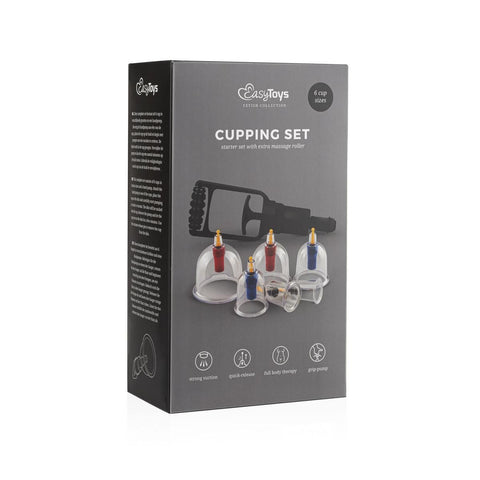 Easytoys 6 Piece Cupping Set with Trigger Handle