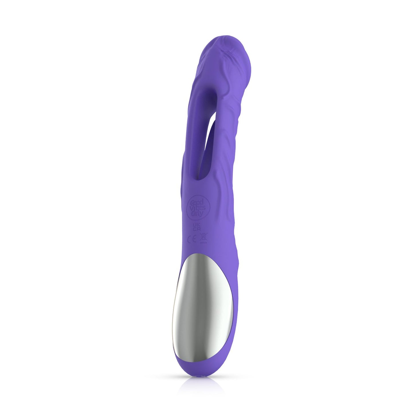 Good Vibes Only Flax Vibrating Dildo with G-Spot Stimulator
