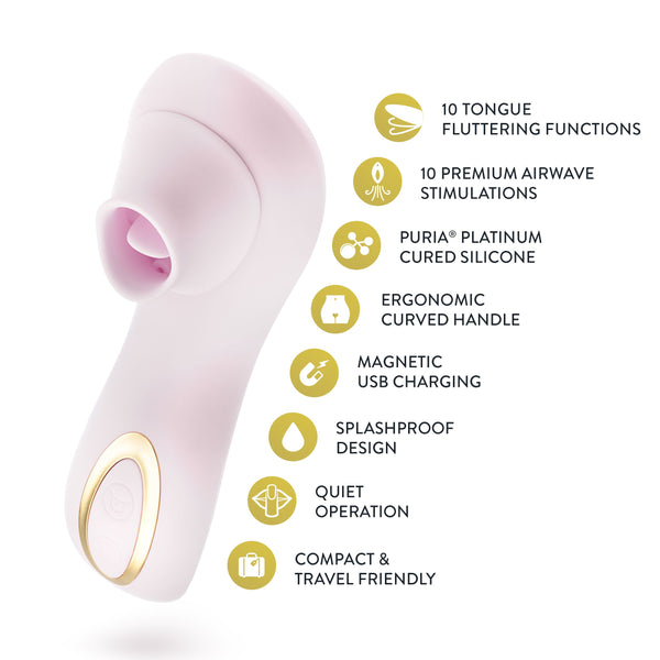 Delice Fleur Air Pulsing Vibrator By Blush