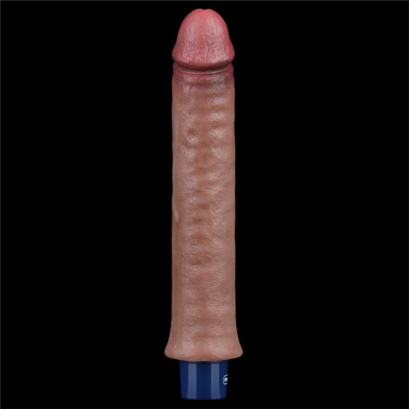 Lovetoy 9.5 Inch Realistic Softie Rechargeable Silicone Dildo Vibe