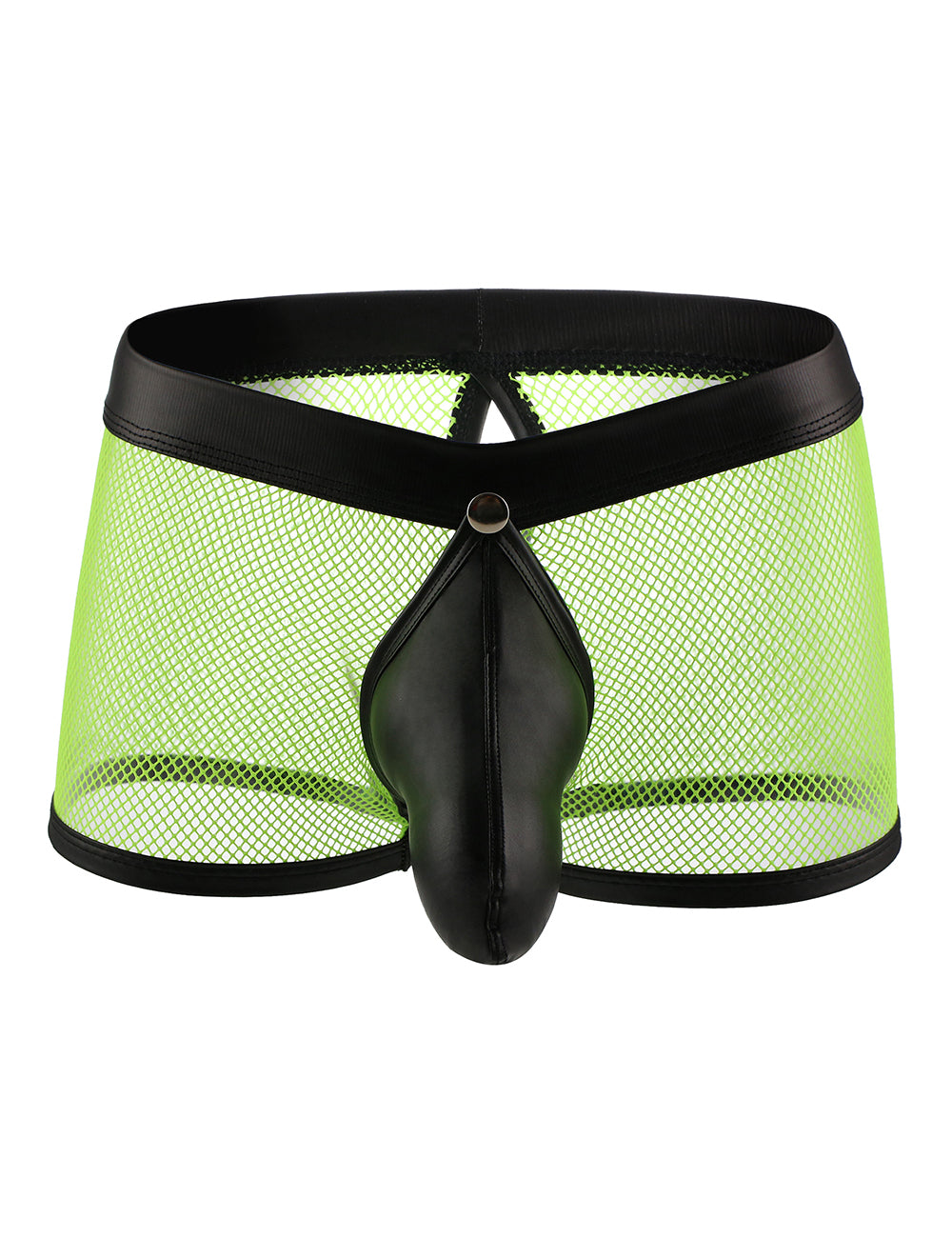 Loveangels Men's Fully Open Neon Shorts