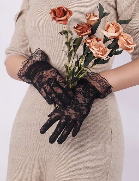 Loveangels Short Lace Gloves