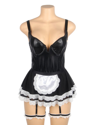Loveangels PU Maid Costume