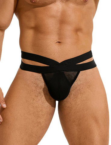 Loveangels Mesh And Strap Men's Thong