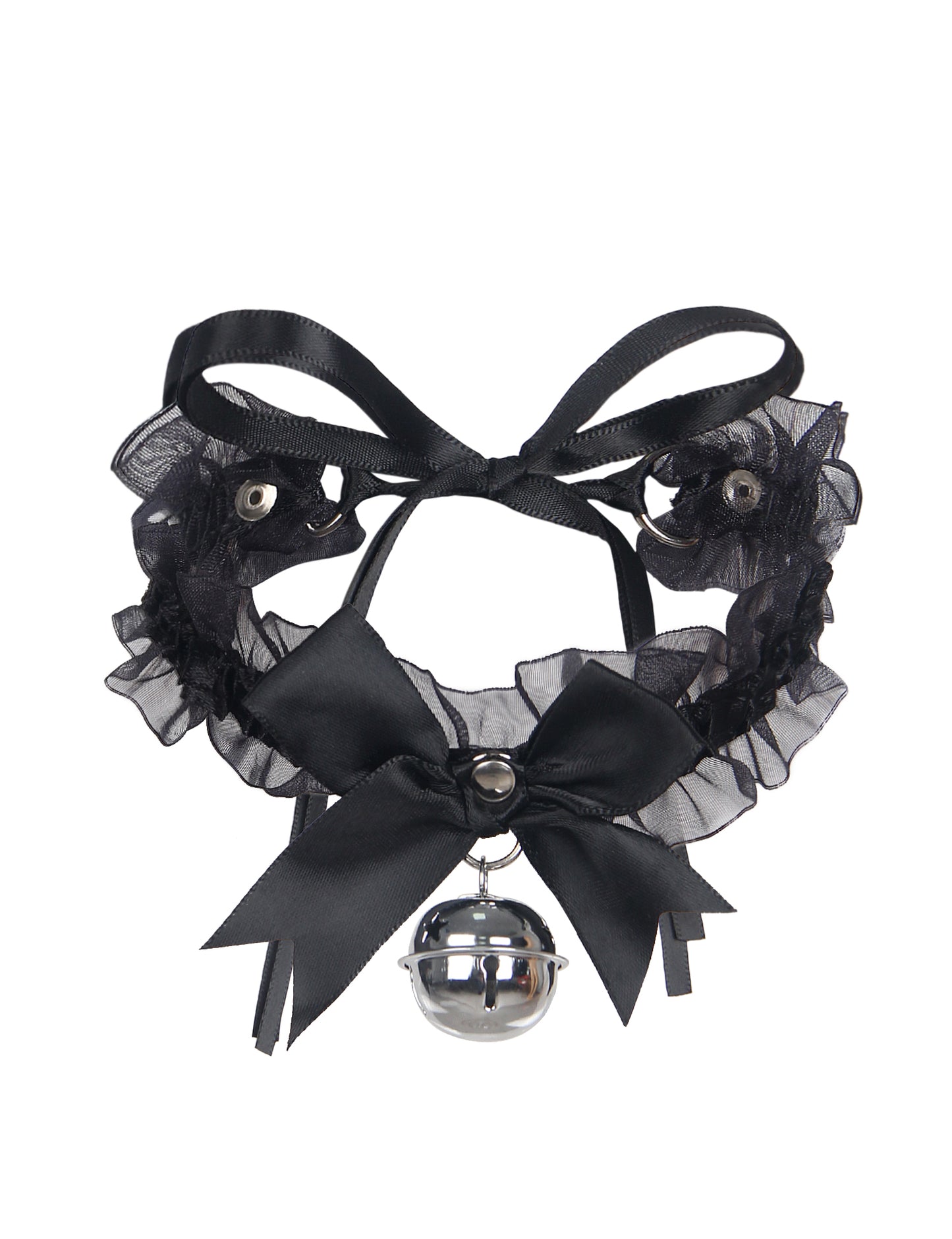 Loveangels Sexy Bow Lace Bell Neck Ring