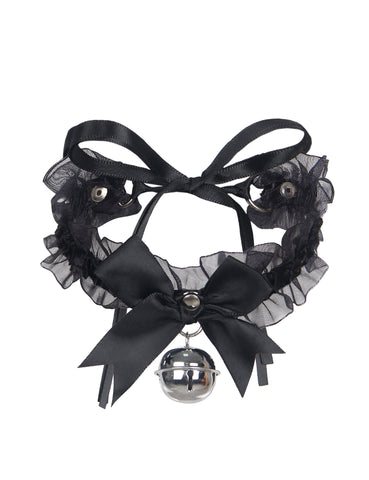 Loveangels Sexy Bow Lace Bell Neck Ring