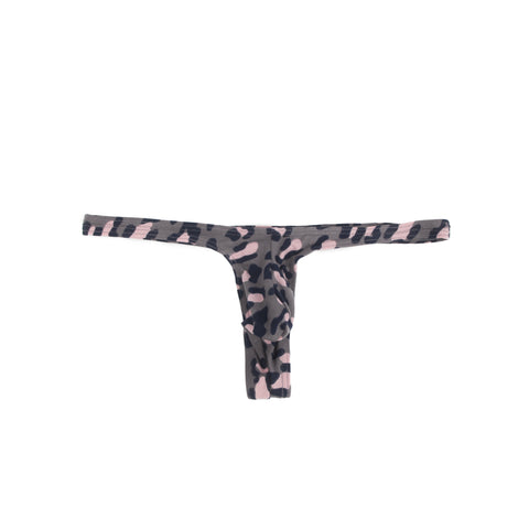Loveangels Men's Leopard Thong