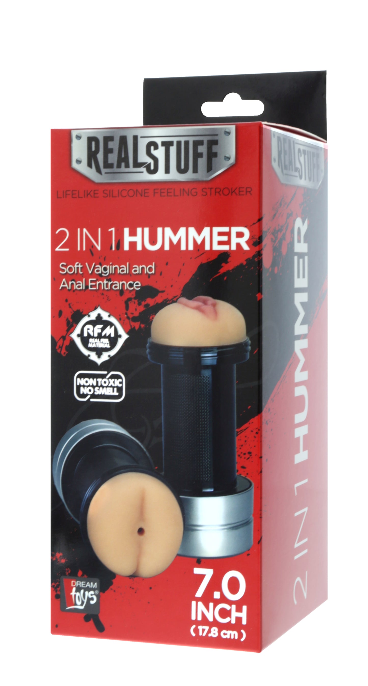 Realstuff 2 in 1 Hummer - Anus And Vagina