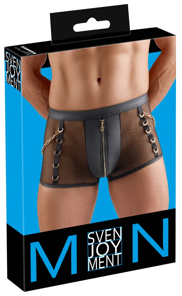 Svenjoyment Mesh And Chain Pants