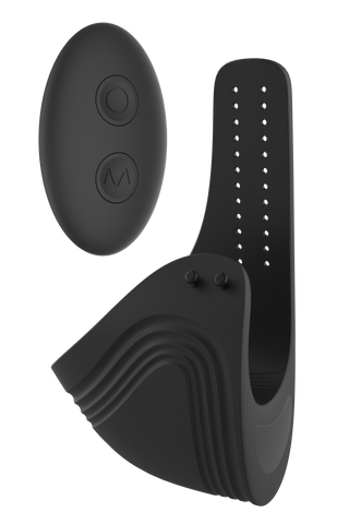 Ramrod Adjustable Vibrating Cockring with Remote