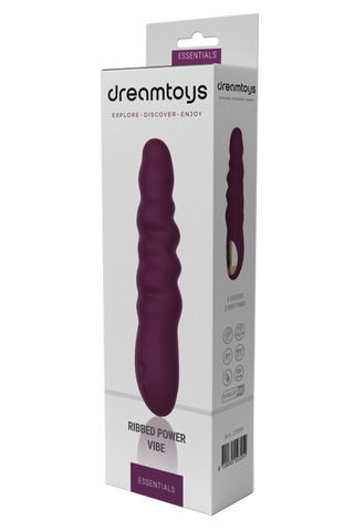 Dreamtoys Essentials Ribbed Power Vibe