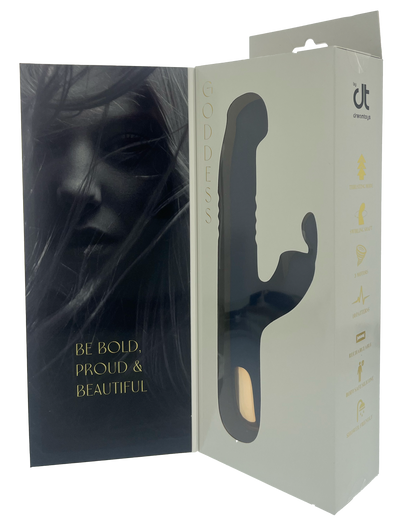 DreamToys Goddess Collection Phaedra Up And Down Rabbit Vibrator