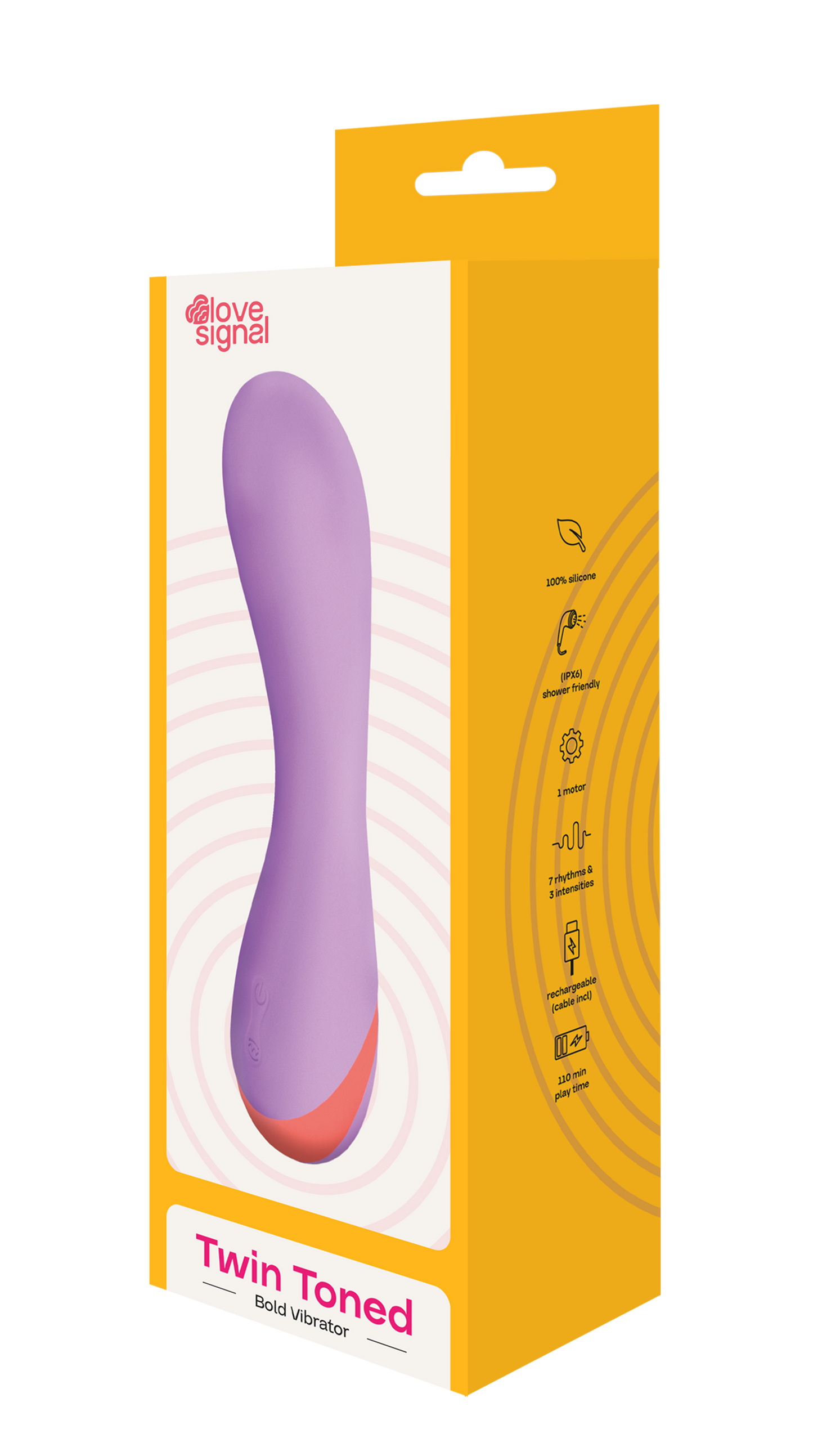 Dreamtoys Love Signal Twin Toned G-Spot Vibrator