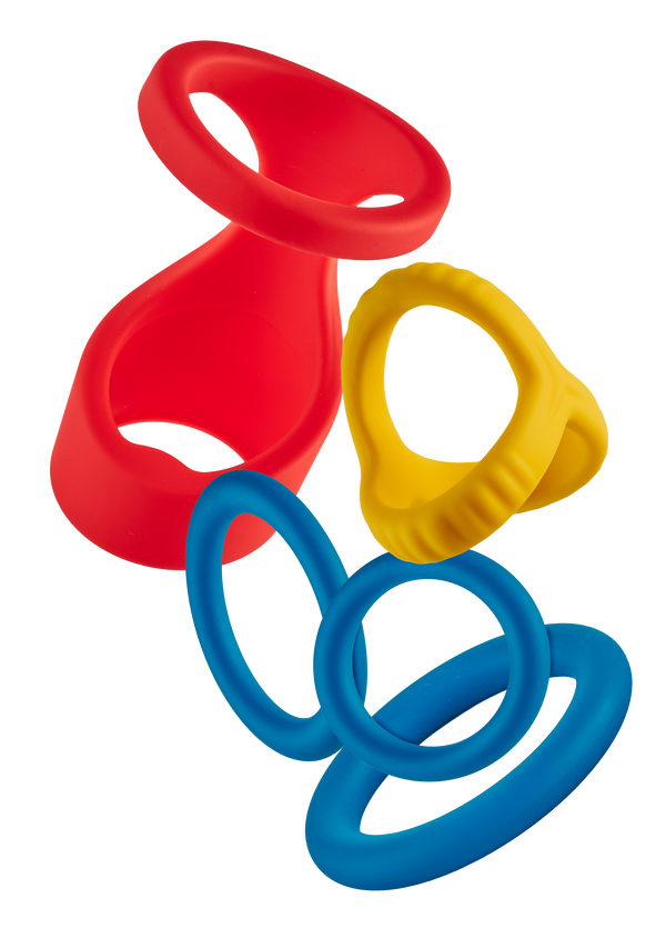 Dreamtoys Love Signal Long Play Love Cock Ring Set