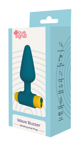 Dreamtoys Love Signal Wave Buzzer Anal Plug