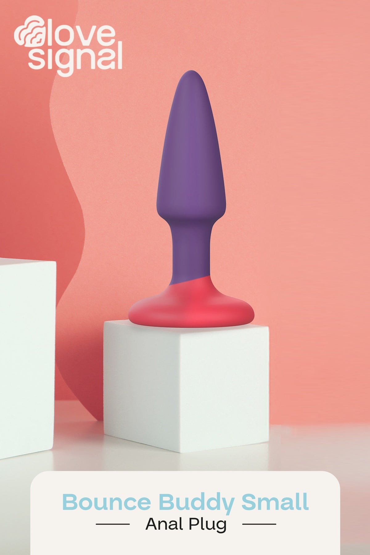 DreamToys Love Signal Bounce Buddy Small Anal Plug