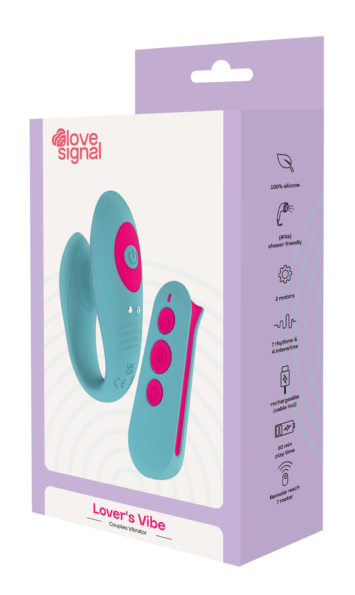 DreamToys Love Signal Lover's Vibe With Remote