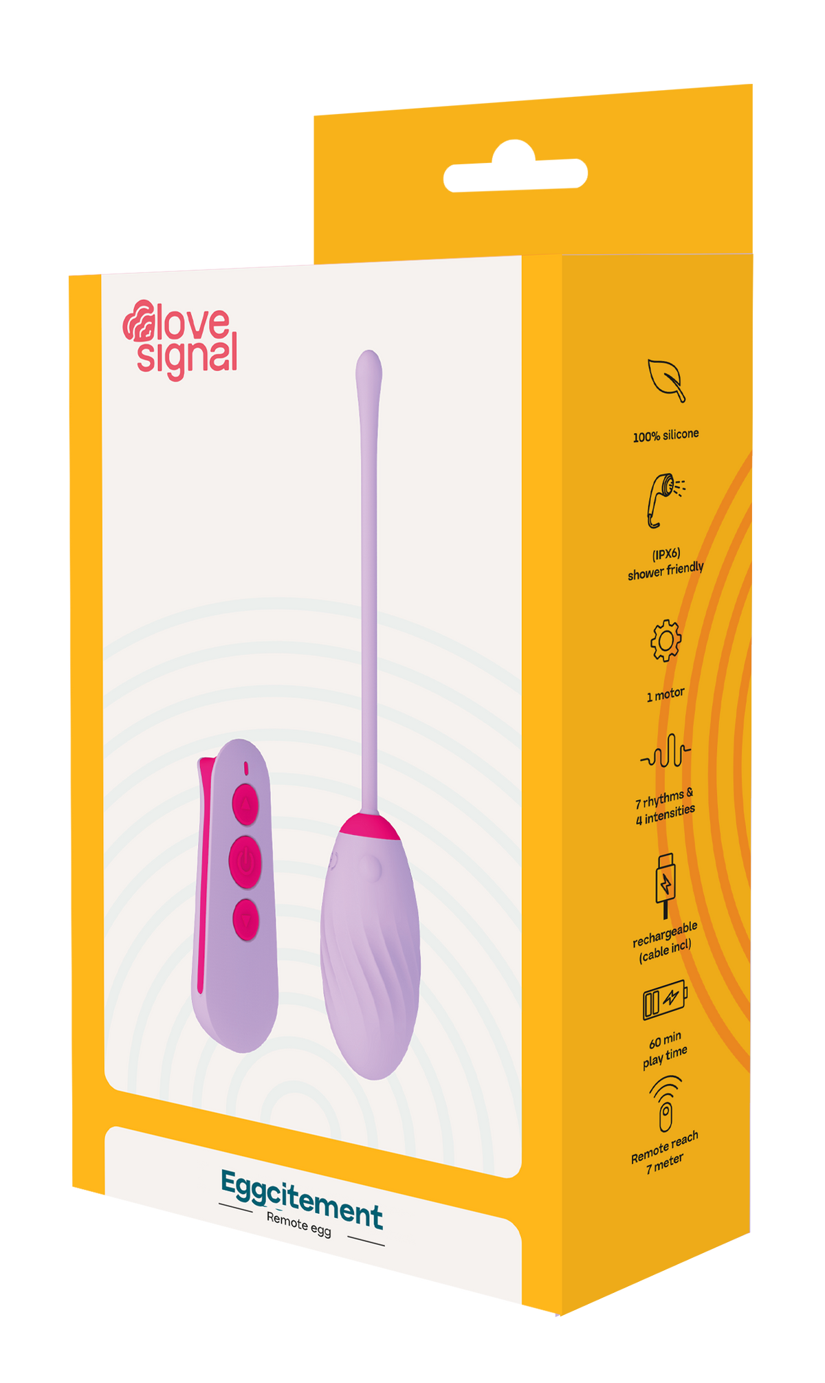DreamToys Love Signal Eggcitement Vibrating Love Egg With Remote