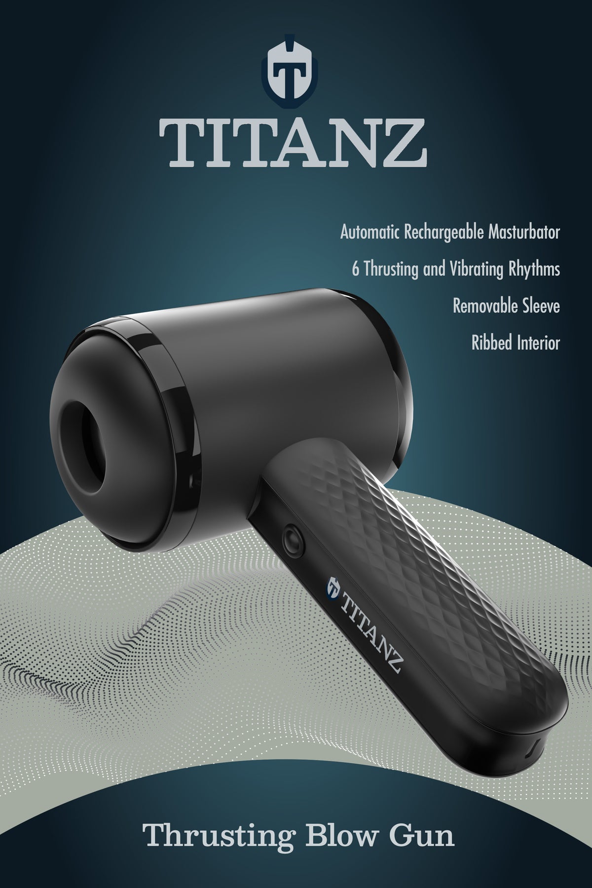 TITANZ Thrusting Blow Gun Automatic Thrusting Masturbator