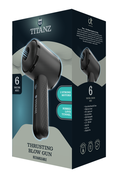 TITANZ Thrusting Blow Gun Automatic Thrusting Masturbator