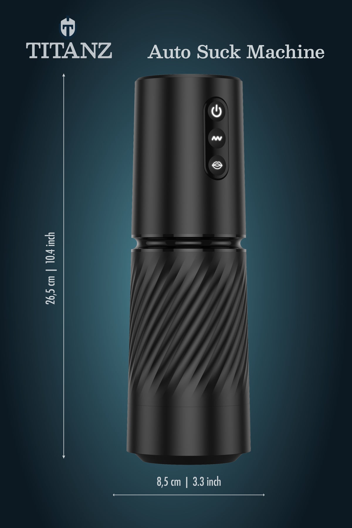 TITANZ Rechargeable Auto Suck Machine