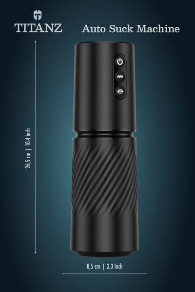 TITANZ Rechargeable Auto Suck Machine