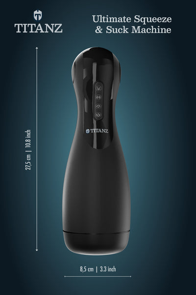 TITANZ Ultimate Squeeze & Suck Masturbator Machine