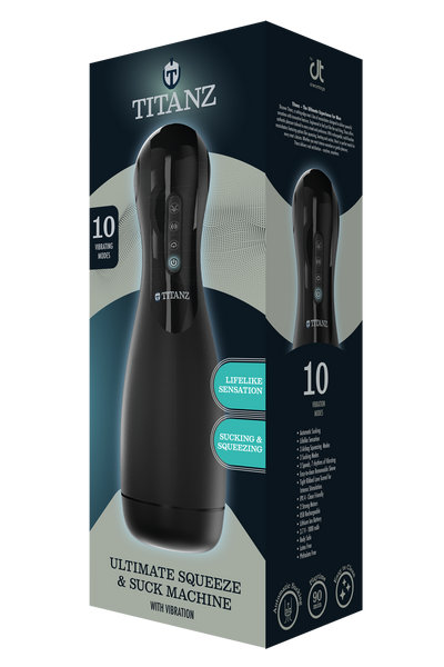 TITANZ Ultimate Squeeze & Suck Masturbator Machine