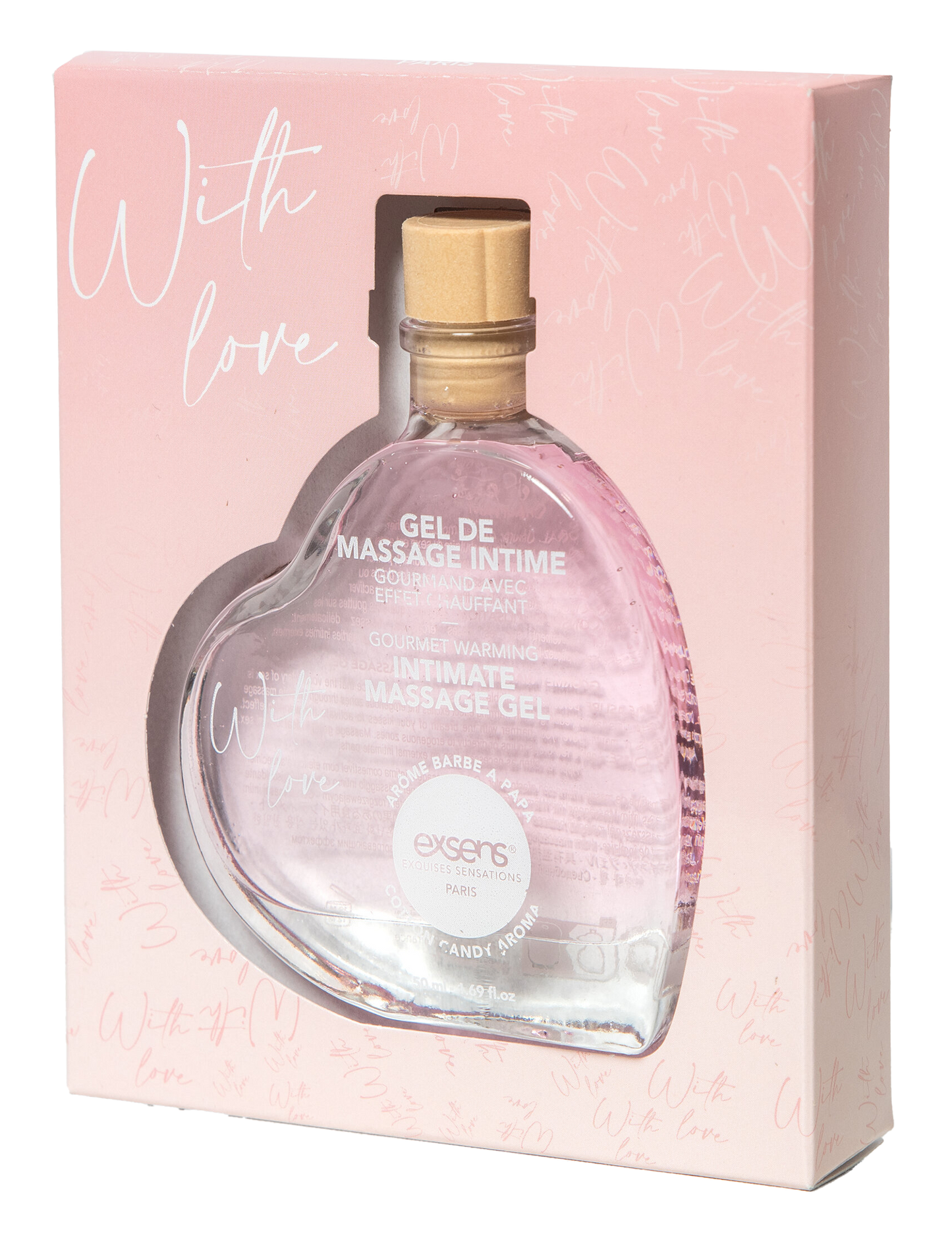 Exsens With Love Cotton Candy Aroma Massage Gel 50ml
