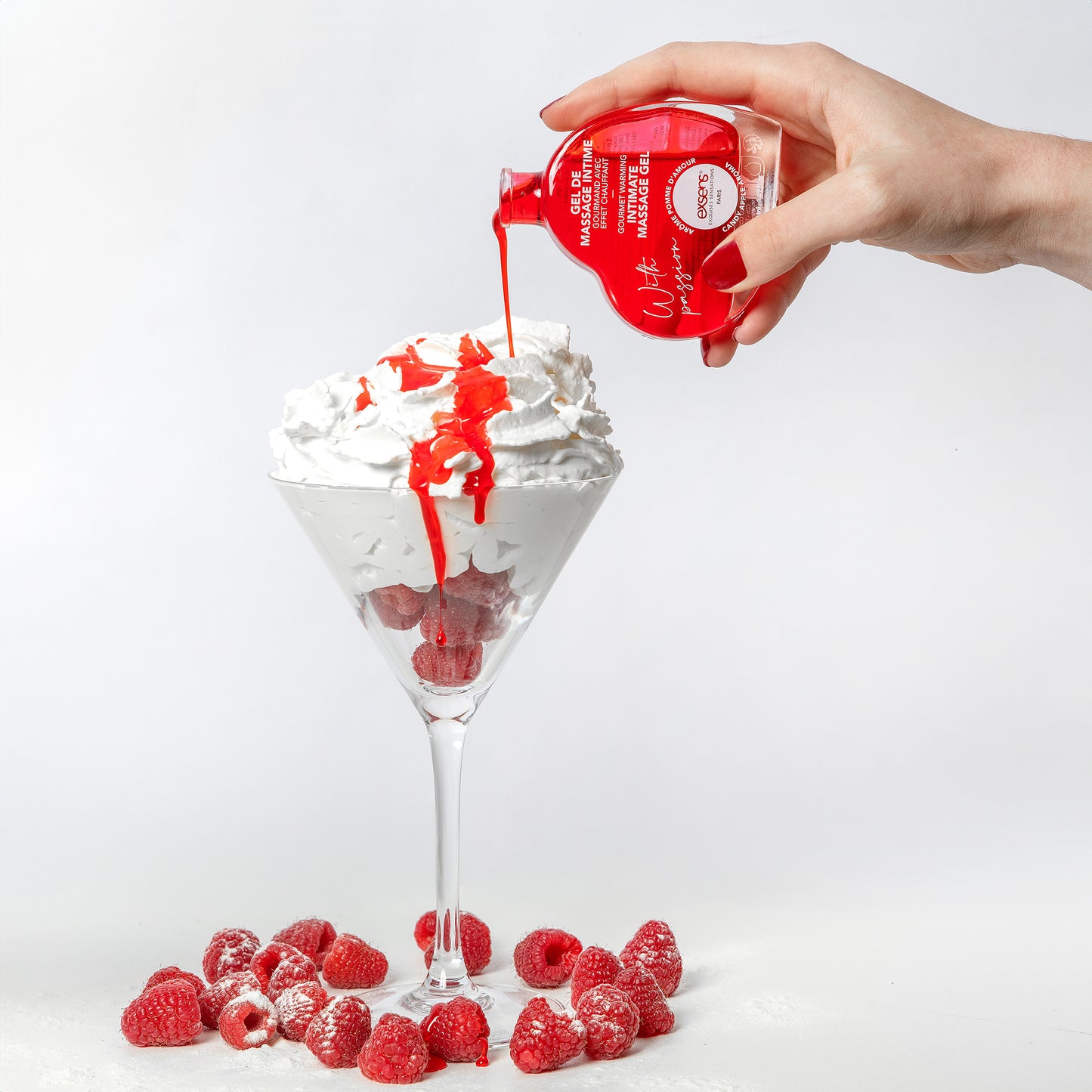 Exsens With Passion Candy Apple Aroma Massage Gel 50ml