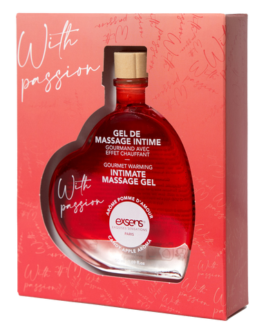 Exsens With Passion Candy Apple Aroma Massage Gel 50ml
