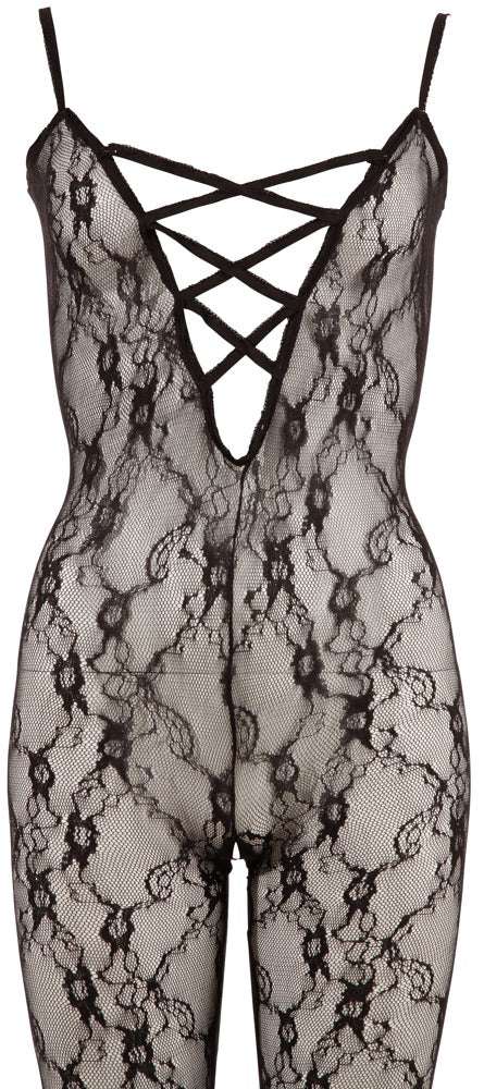 NO:XQSE Fantasy Lace Catsuit With Lacing