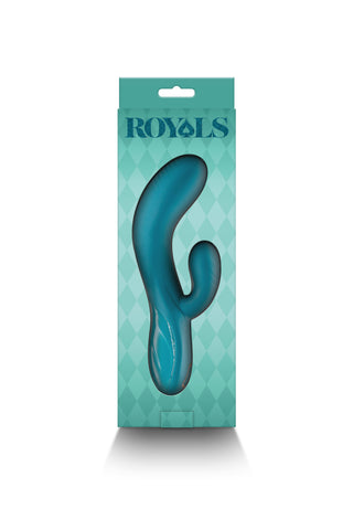 Royals Regent Metallic Green Rabbit Vibrator