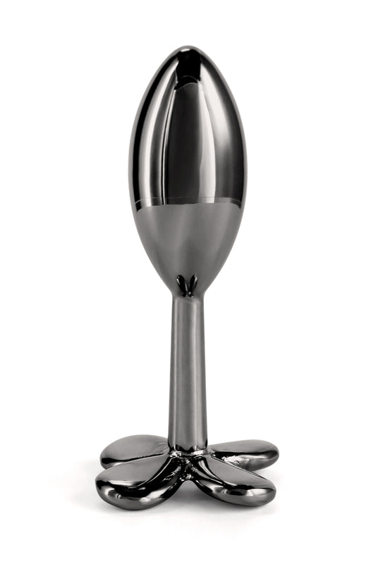 Rear Assets Clover Gunmetal Butt Plug