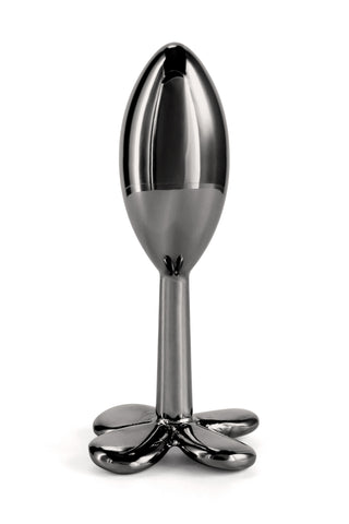 Rear Assets Clover Gunmetal Butt Plug