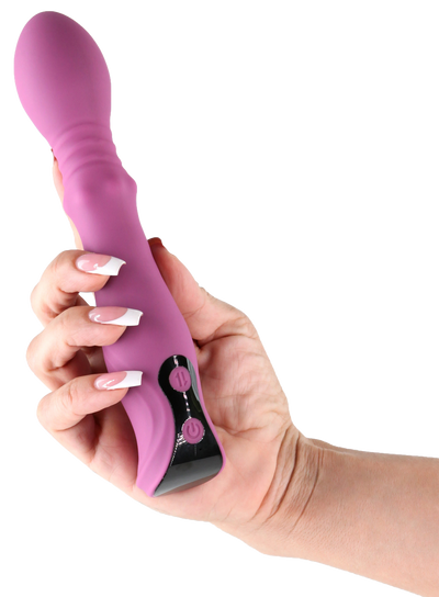 NS Novelties Lust-In-Dreams Cadence Blush Thrusting Vibrator