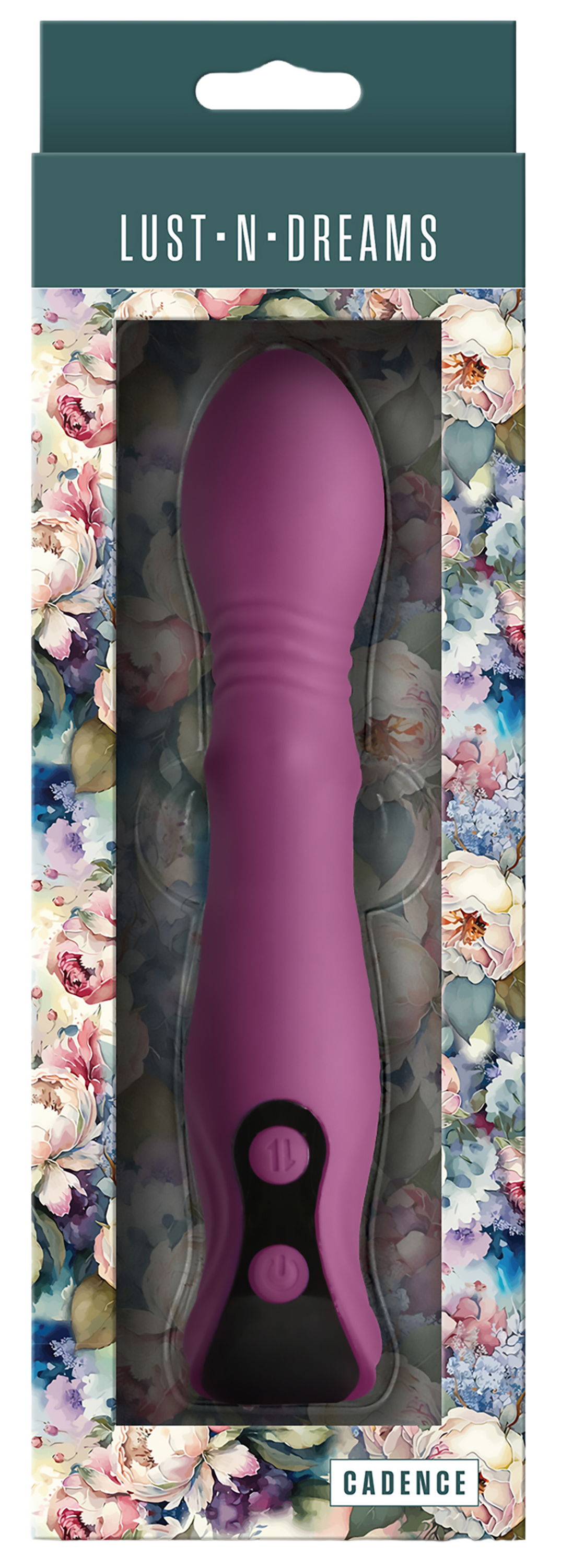 NS Novelties Lust-In-Dreams Cadence Blush Thrusting Vibrator