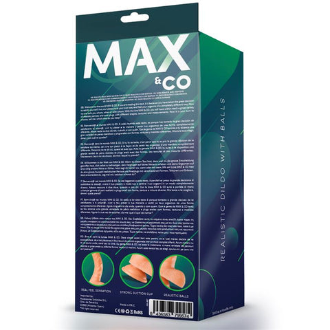 Max & Co. Kurt Curved Dildo 24cm