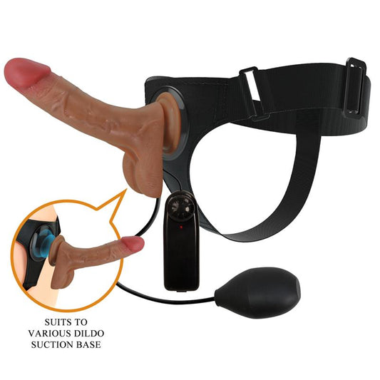 Pretty Love Oher Squirting And Vibrating Strap-On