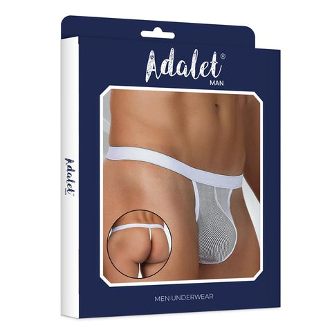 Adalet Titan Men's Fishnet Thong Size S/M