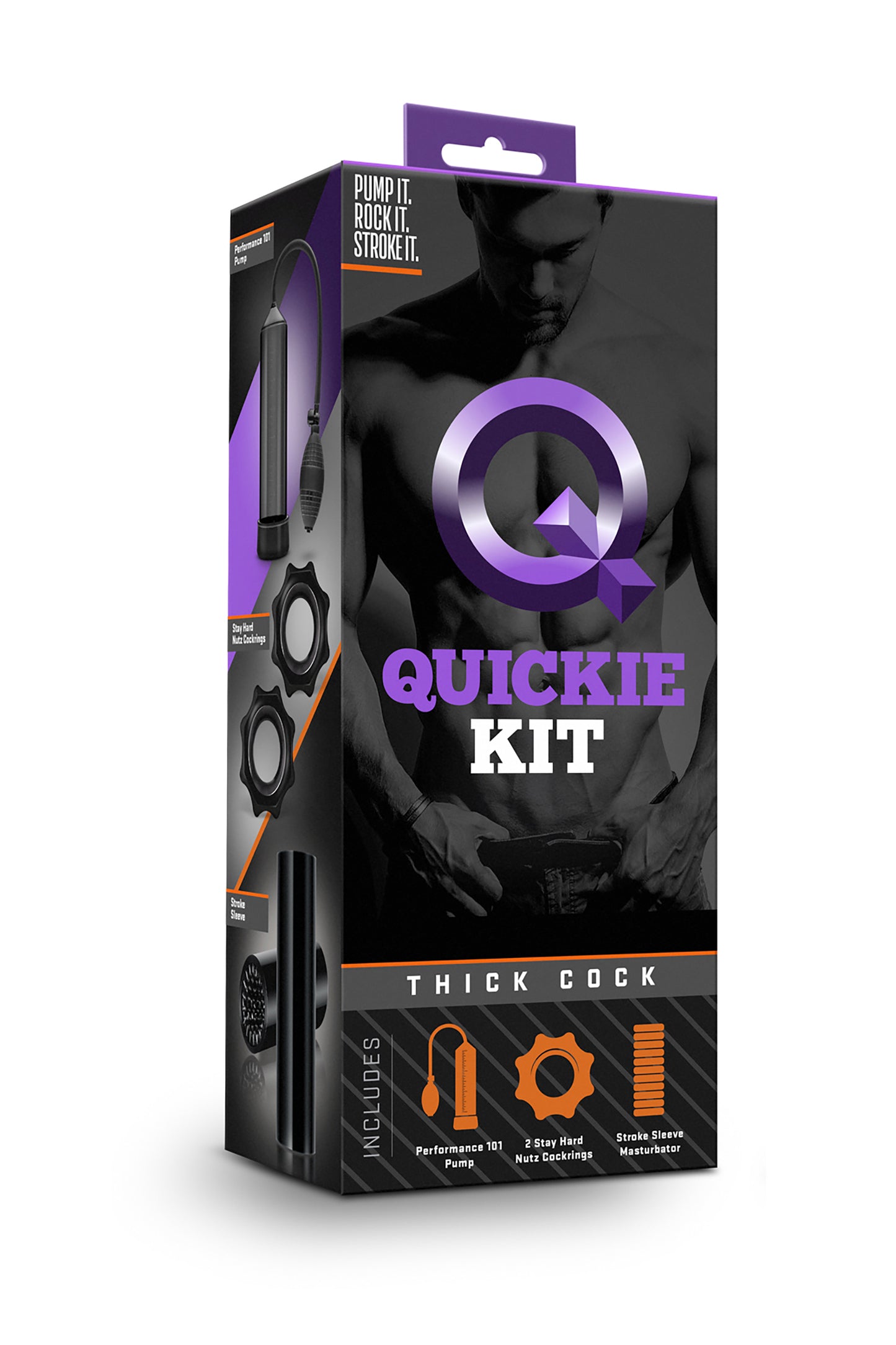 Quickie Kit Thick Cock Black
