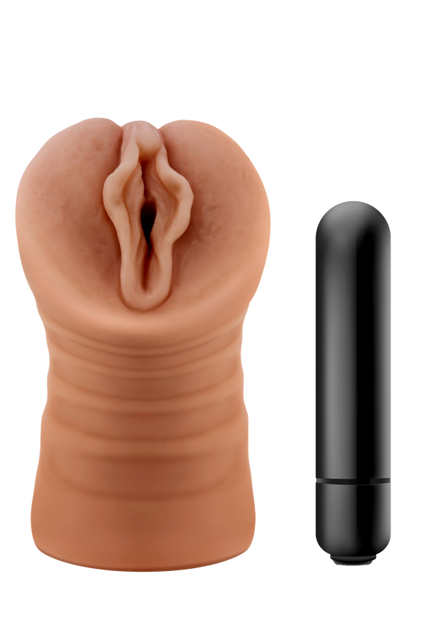 M for Men Sofia Mocha With Bullet Vibrator