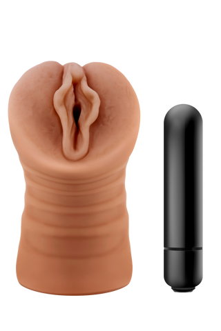 M for Men Sofia Mocha With Bullet Vibrator
