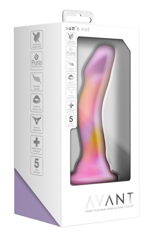 Avant Sun'S Out Pink 19cm Dildo