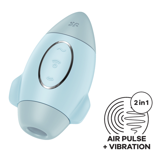 Satisfyer Mission Control Blue Air Pulse Vibrator