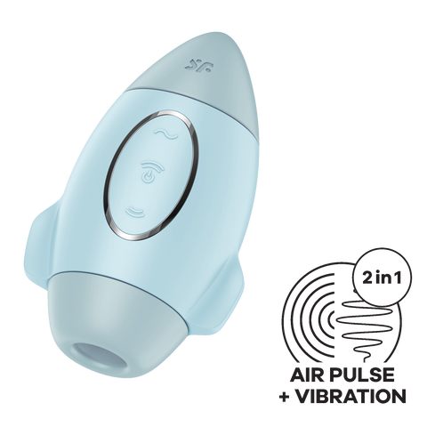 Satisfyer Mission Control Blue Air Pulse Vibrator